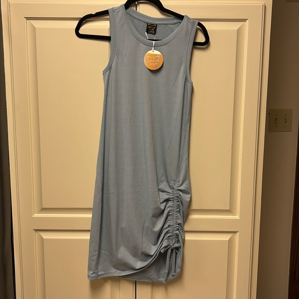 NWT Laila Ali sleeveless sport stretchy dress